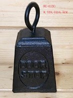 Cast Iron Doorstop  Please order in multiples of 2